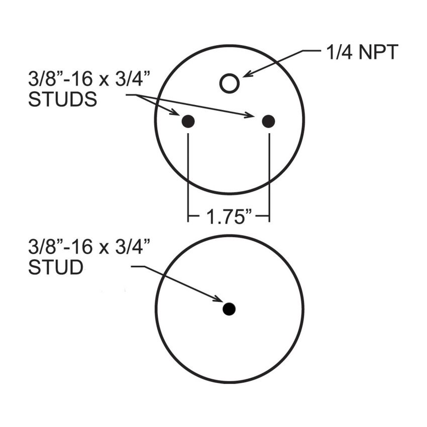 Firestone 8781 Ride-Rite Replacement Air Spring Red Label (W217608781)