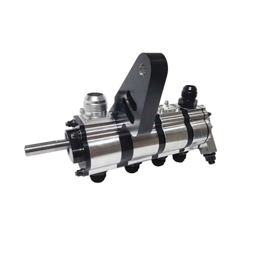 Moroso 22374 Tri Lobe Right Side Motor Plate Mount 4 Stage Fuel Pump Drive 1.200 Dry Sump Pump