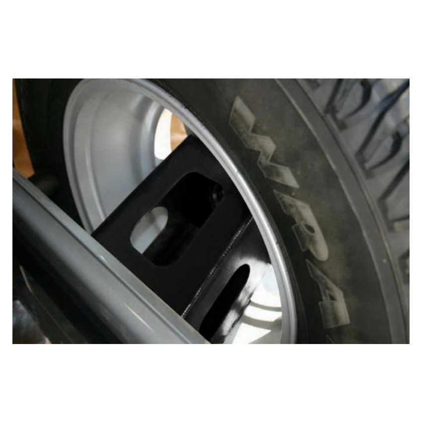 Rampage 2007-2018 Jeep Wrangler(JK) Rear Tire Mount Kit - Black