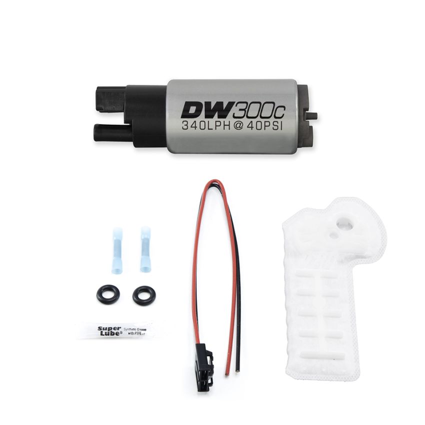 DeatschWerks 9-307-1059 340lph DW300C Compact Fuel Pump 17-20 Honda Civic Type R (w/o Mounting Clips)