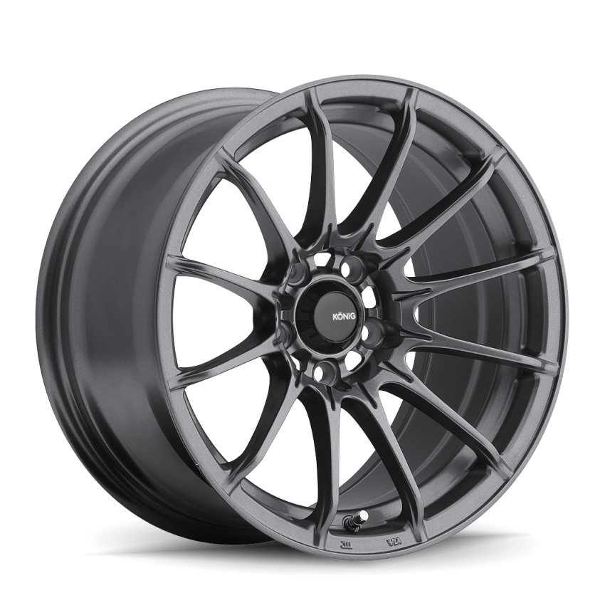 Konig Dial In 15x9 4x100 ET35 Matte Grey