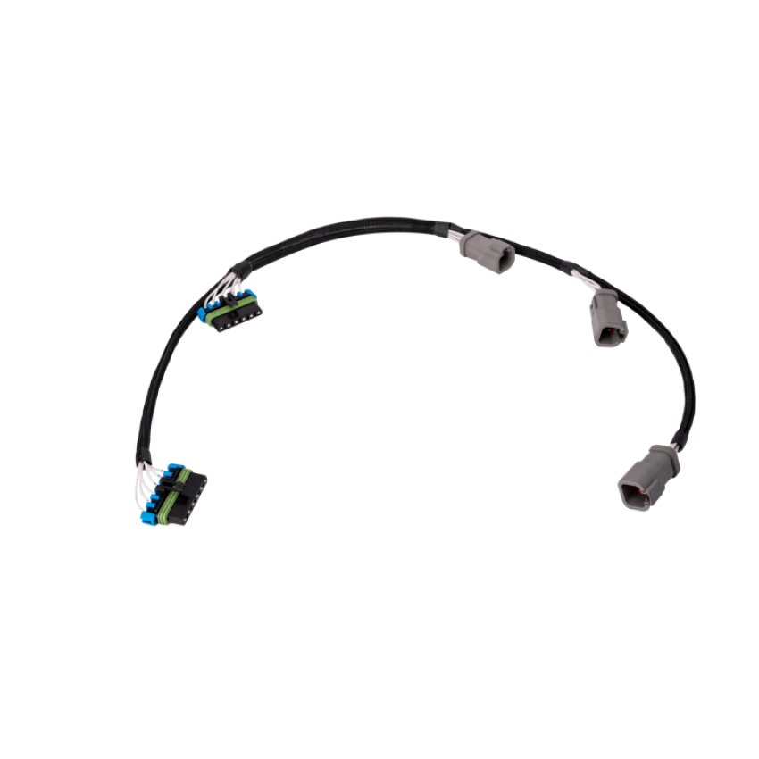 Fleece Performance FPE-HAR-CUMM-VC-ADPT-EARLY 03-05 Dodge 2500/3500 Cummins 4-Pin to 6-Pin Valve Cover Conversion Harness