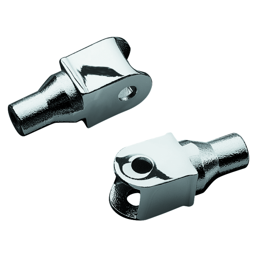 Kuryakyn 8803 Tapered Peg Adapter Honda Chrome