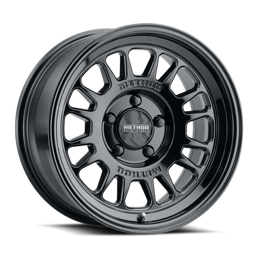 Method Wheels MR318785601300 Method MR318 17x8.5 0mm Offset 6x5.5 106.25mm CB - Gloss Black Wheel