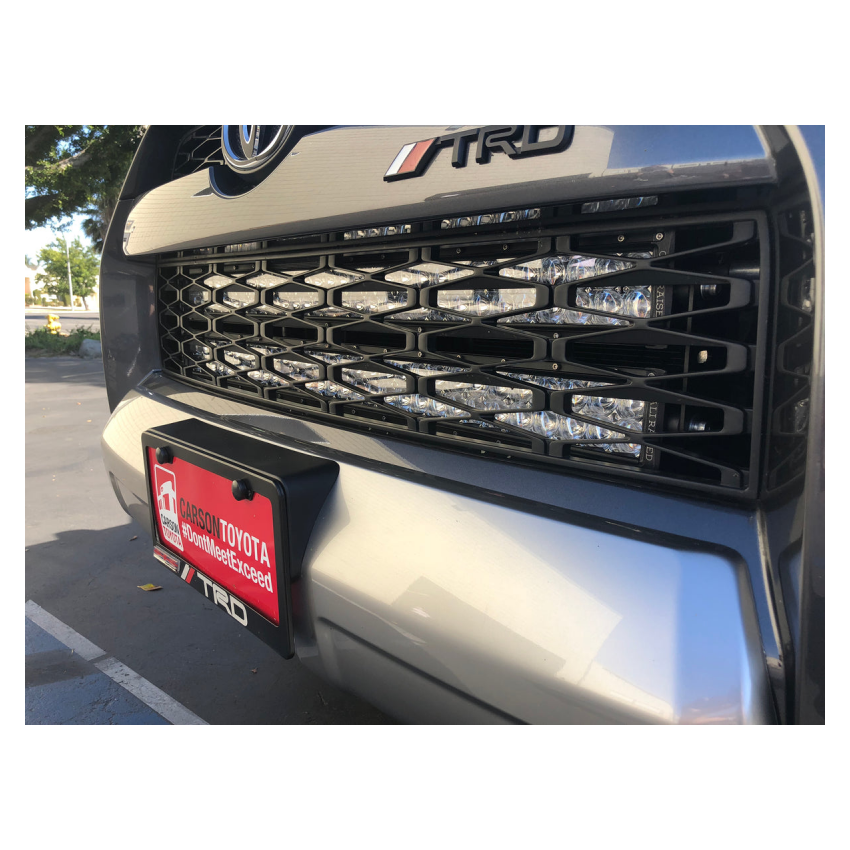 Cali Raised LED CR2475 Cali Raised 14-24 Toyota 4Runner 32In Hidden Grille LED Light Bar Brackets - Combo Beam w/ LED Bar