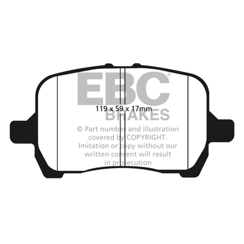 EBC 04-06 Chevrolet Cobalt 2.0 Supercharged Ultimax2 Front Brake Pads