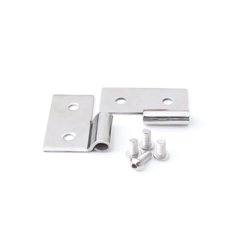 Rampage 1976-1983 Jeep CJ5 Lower Door Hinges - Stainless