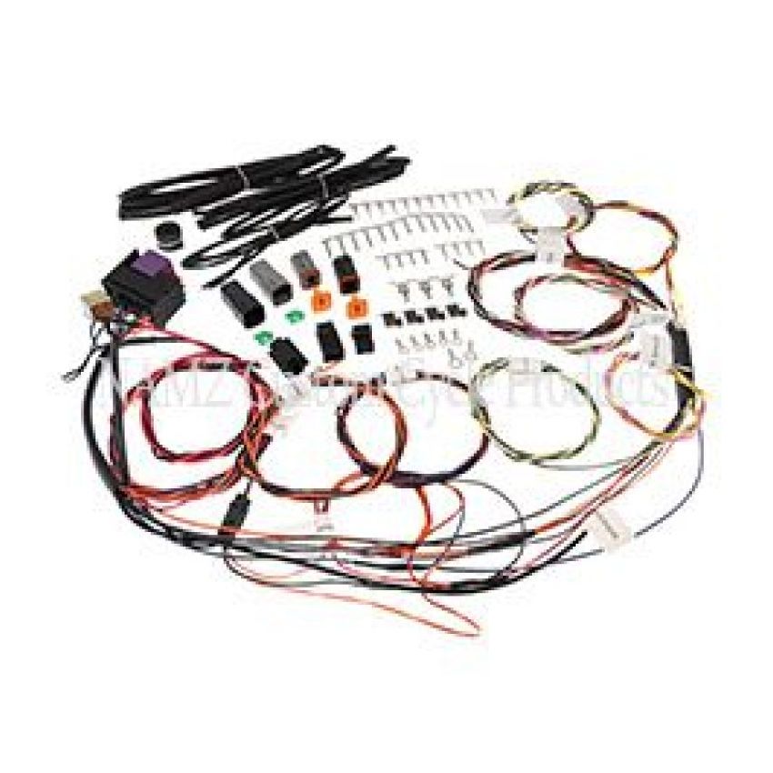 NAMZ NCBH-01-C 2019 V-Twin Ver-1 Complete Bike Harness w/Starter Relay & 3-Circuits