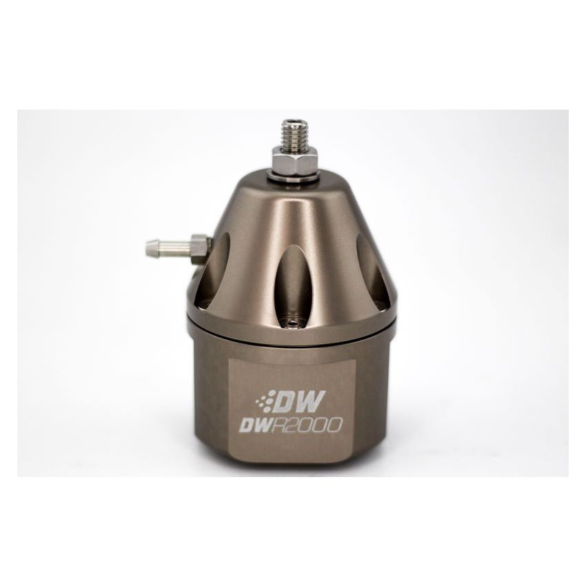 DeatschWerks DWR2000 Adjustable Fuel Pressure Regulator - Titanium
