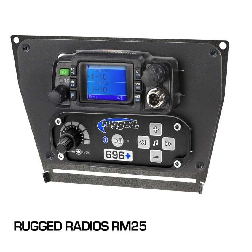 Rugged Radios MT-PRO-MM-RDM Polaris RZR PRO XP RZR Turbo R and RZR PRO R Dash Mount Radio and Intercom Rugged RDM