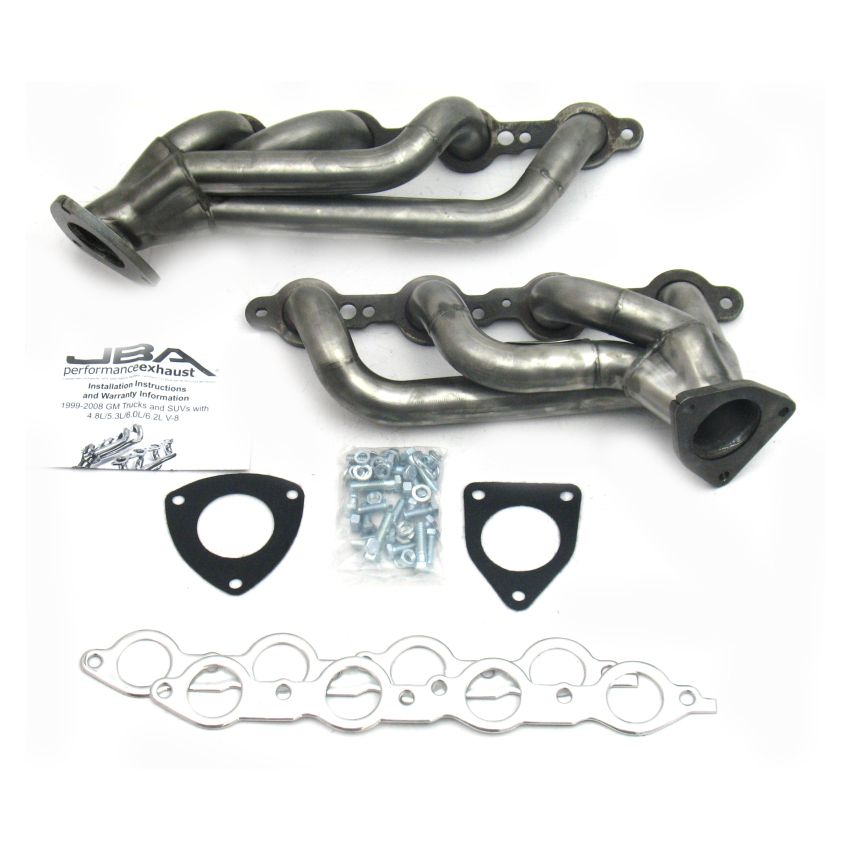 JBA 03-06 GM Truck 6.0L LS w/o EGR 1-5/8in Primary Raw 409SS Cat4Ward Header