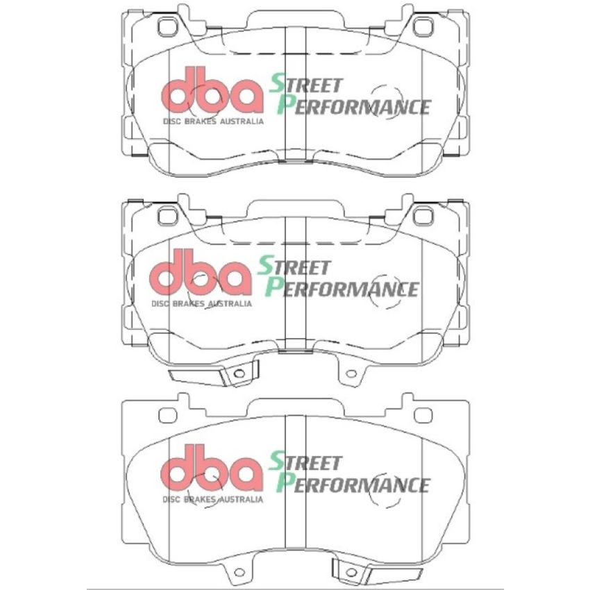 DBA 08/14-06/18 Ford Mustang 2.3 Ecoboost SP500 Brake Pads