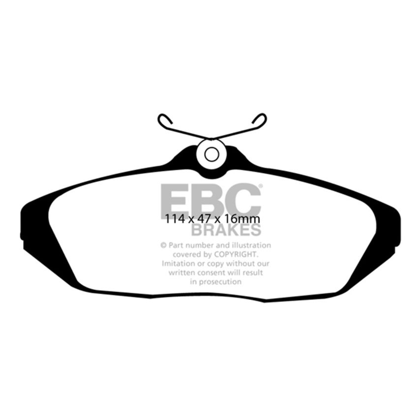 EBC UD599 93-98 Ford Thunderbird 3.8 Ultimax2 Rear Brake Pads