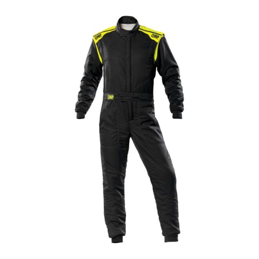 OMP First-S Overall Anthr/Fluorescent Yellow - Size 62 (Fia 8856-2018)