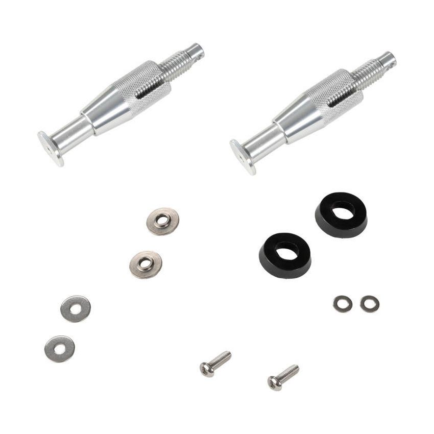 ARB TRED 4.5in Threaded Mounting Pins - Silver