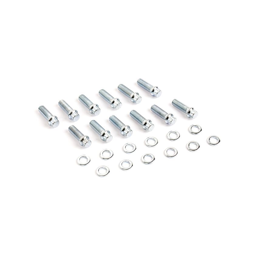 Cometic Gasket CF1010 Cometic Intake Manifold Bolts 3/8 - 16 x 1in - Grade 8 Zinc Plated