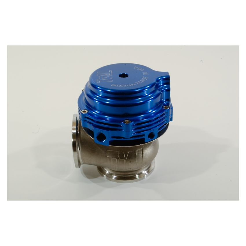 TiALSport MVR Wastegate 44mm 7.25 PSI w/V-Band Clamps - Blue