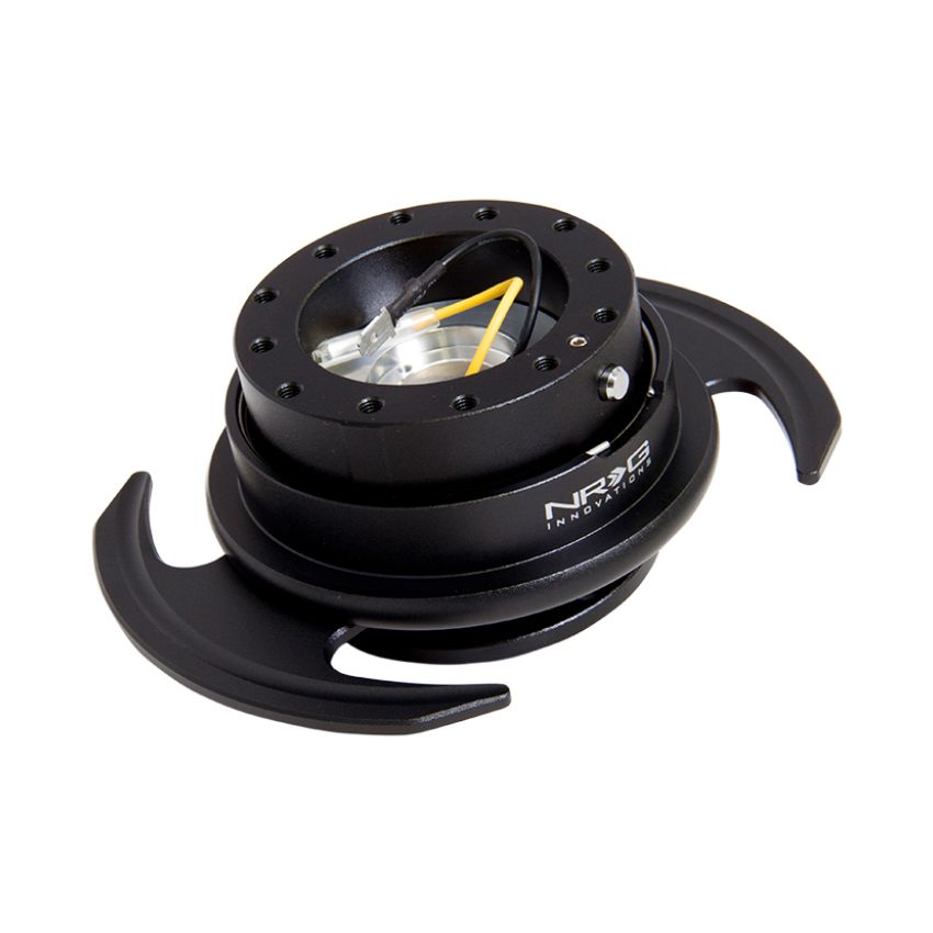 NRG Quick Release Kit Gen 3.0 - Black Body / Black Ring w/Handles