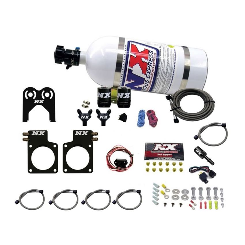 Nitrous Express Nissan GT-R Nitrous Plate Kit (35-300HP) w/10lb Bottle