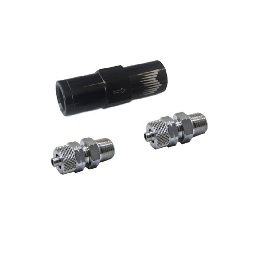 Snow Performance High Flow Water Check Valve Quick-Connect Fittings (For 1/4in. Tubing)