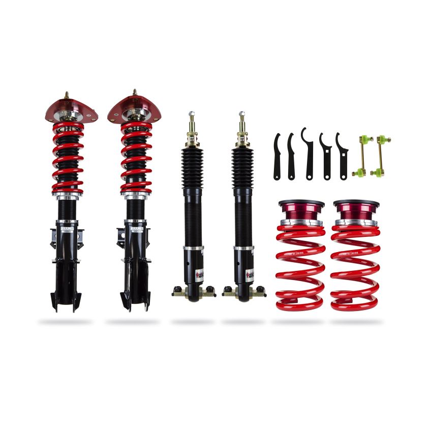 Pedders PED-162099 2015+ Ford Mustang S550 Includes Plates Extreme Xa Coilover Kit