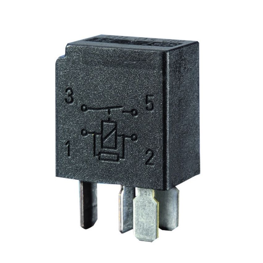 Hella 933766111 RELAY MICRO 12V 20A SPST RES