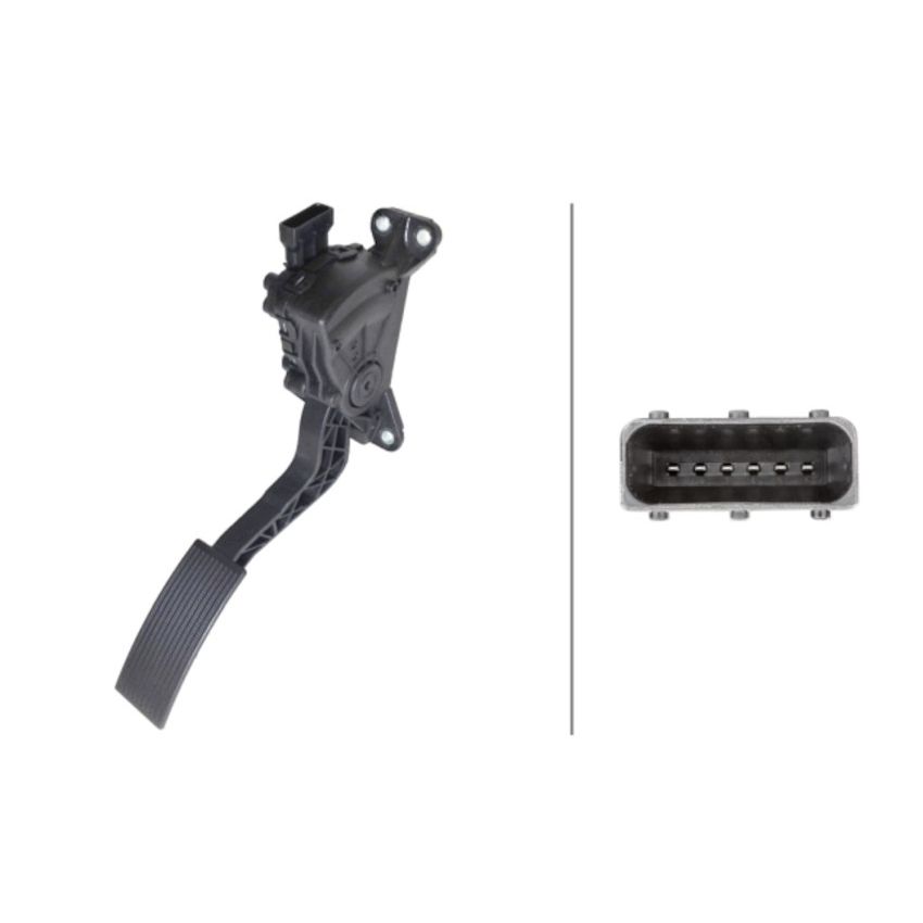 Hella 933901711 Accelerator Pedals