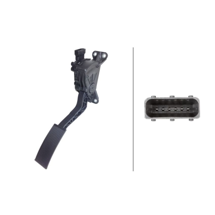 Hella 933901741 Accelerator Pedals