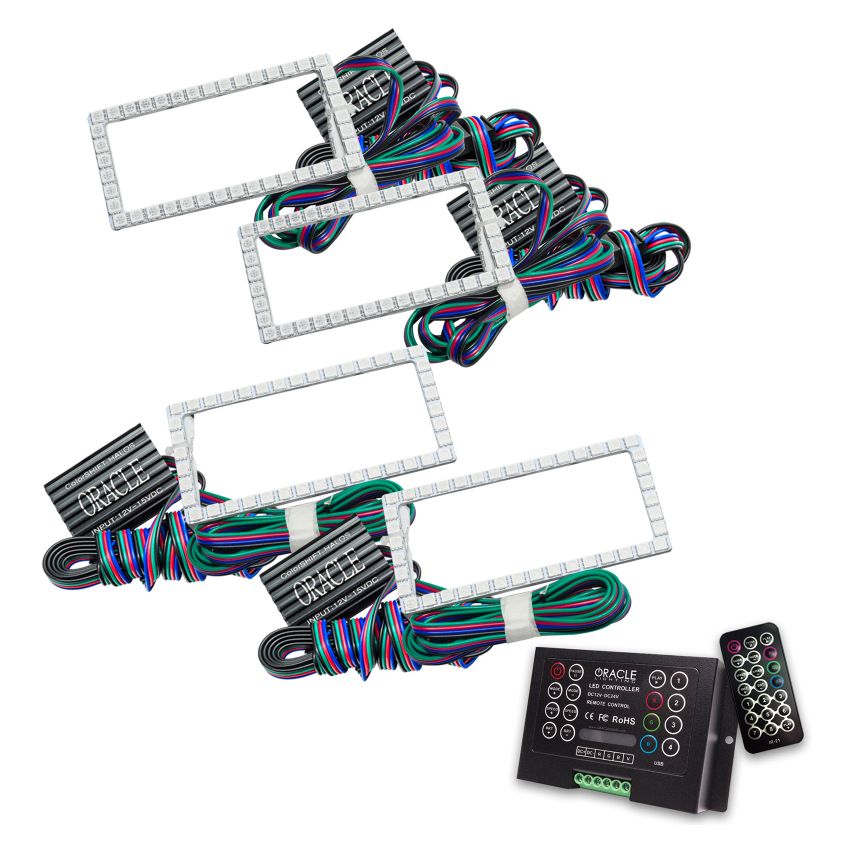 Oracle Lighting 3957-333 ColorSHIFT(tm) Projector Headlight Halo Kit, ColorSHIFT(tm) 2.0