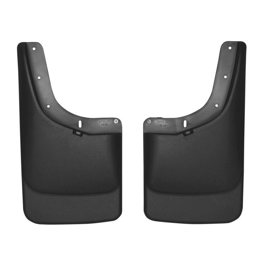 Husky Liners 04-12 Chevrolet Colorado/GMC Canyon Custom-Molded Rear Mud Guards (w/o Flares)