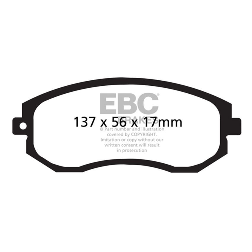 EBC UD1539 12+ Scion FR-S 2 Ultimax2 Front Brake Pads