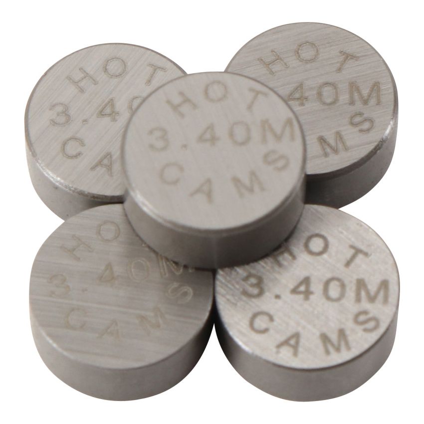 Hot Cams 5PK748340 07-16 CRF 150 R/2016 CRF 150 RB Big Wheel 3.400mm Shim Kit - 5 Pack