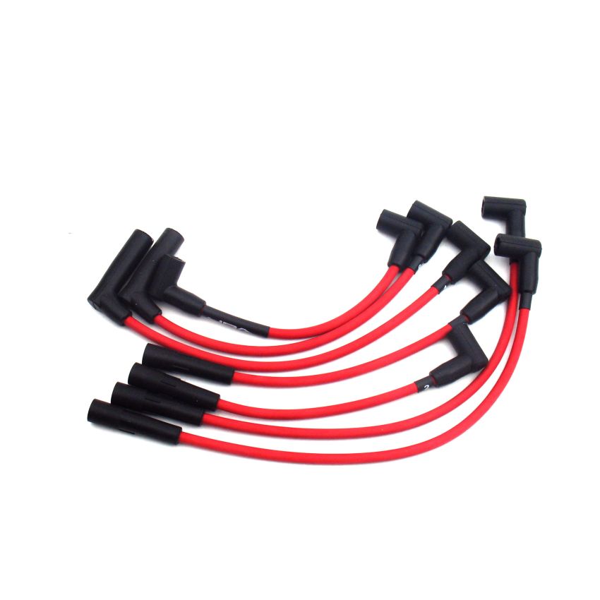 JBA 91-00 Jeep 4.0L Ignition Wires - Red