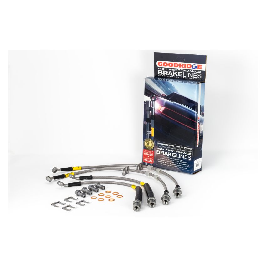 Goodridge 16-17 Chevrolet Camaro ZL1/SS (Excl. 1LE Pkg.) Models w/Brembo Calipers SS Brake Lines