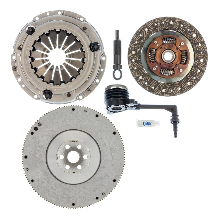 Exedy NSK1026FW EXEDY OEM Clutch Kit; Solid FW Conversion; Incl FW and Hydraulic CSC