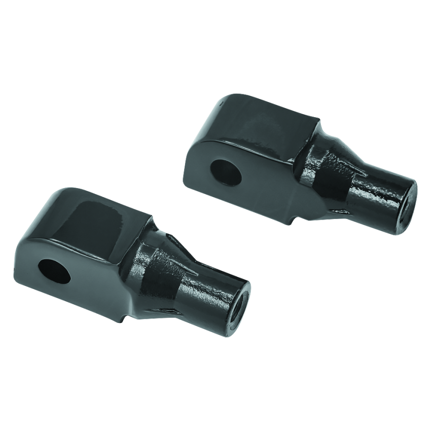 Kuryakyn 8866 Tapered Adapter Honda Gloss Black