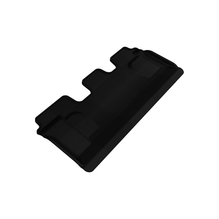 3D MAXpider 2008-2020 Lexus/Toyota LX/Land Cruiser Kagu 3rd Row Floormats - Black