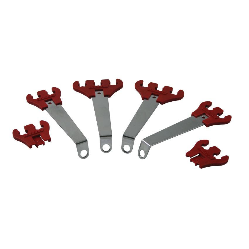 MOROSO MOR72151 Spark Plug Wire Looms Red