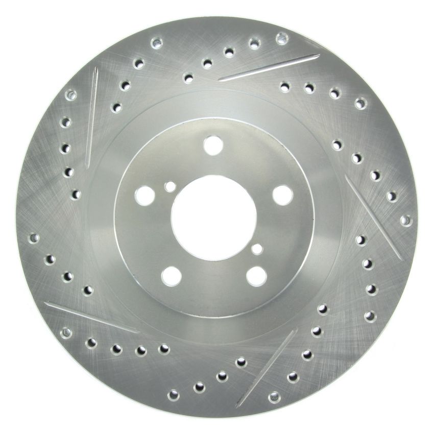 StopTech Select Sport 03-08 Subaru Forester Sport Slotted and Drilled Right Front Rotor