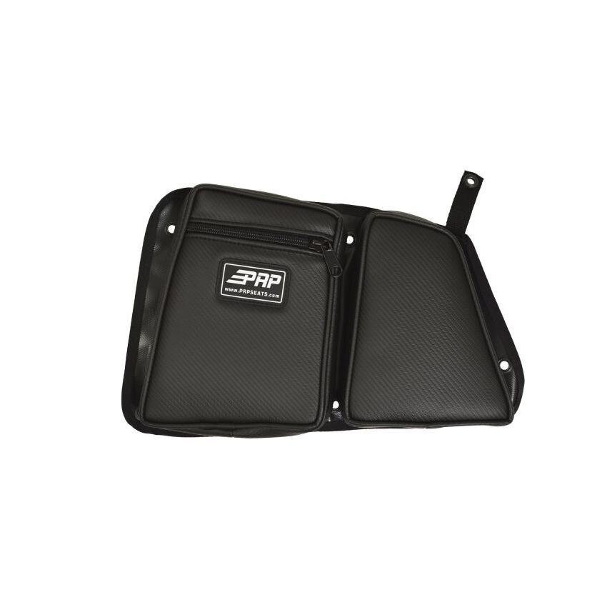 PRP Polaris RZR Rear Door Bag with Knee Pad (Driver Side)- Black
