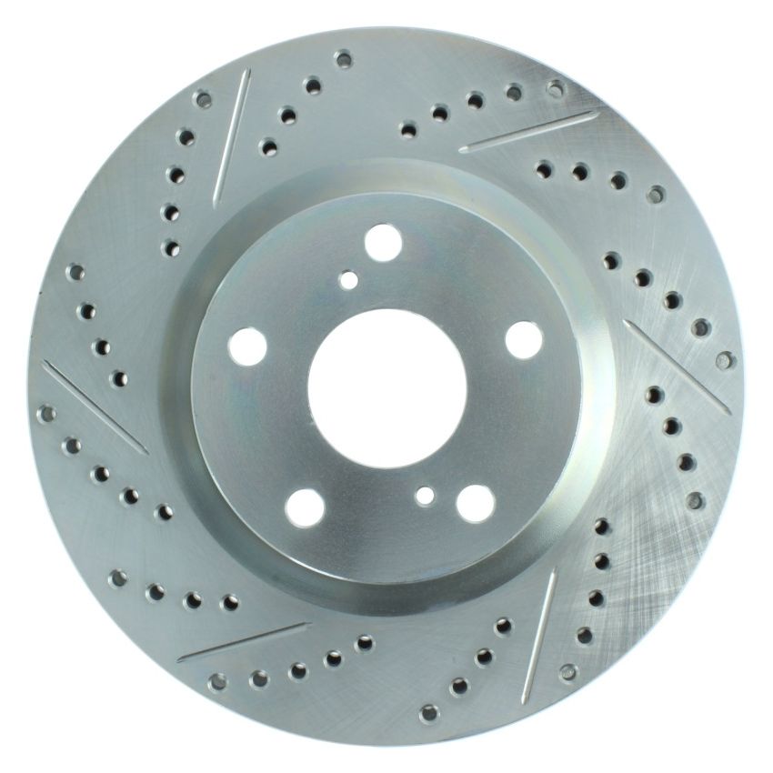StopTech Select Sport 11-16 Toyota Avalon/ 11-17 Camry SportStop Slotted & Drilled Righ Front Rotor