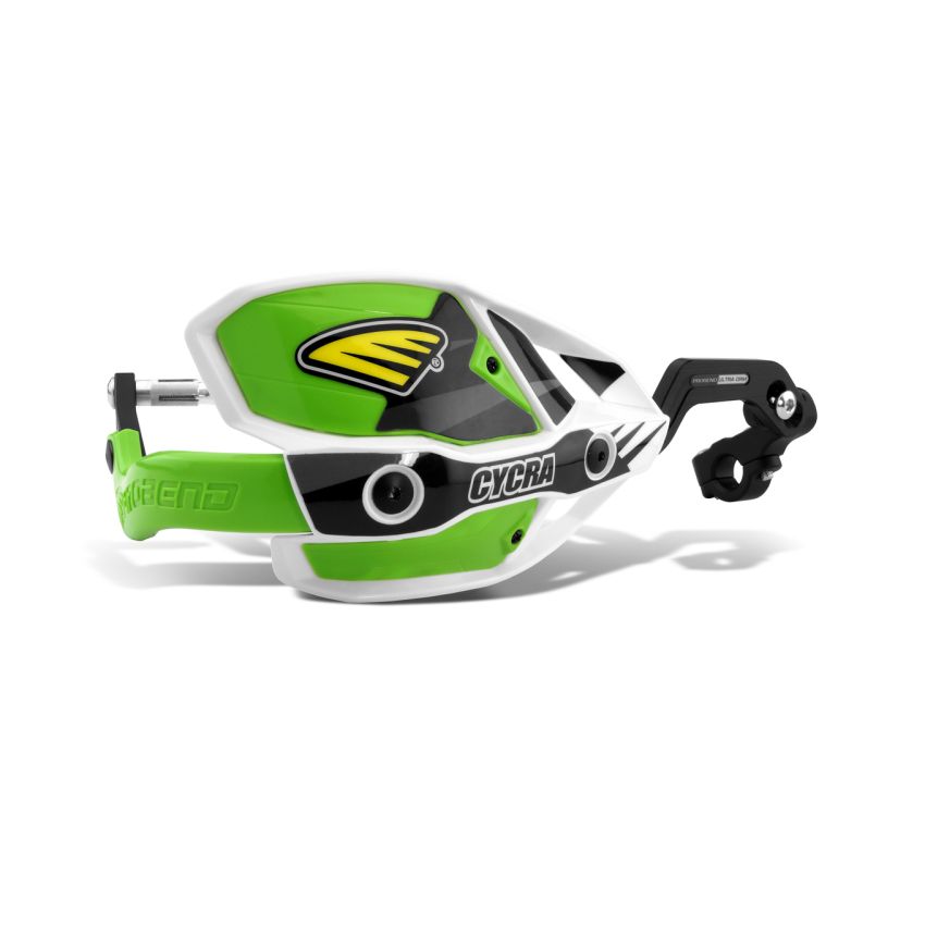 Cycra CRM Ultra 1-1/8 in. Clamp w/White Shield/Green Cover