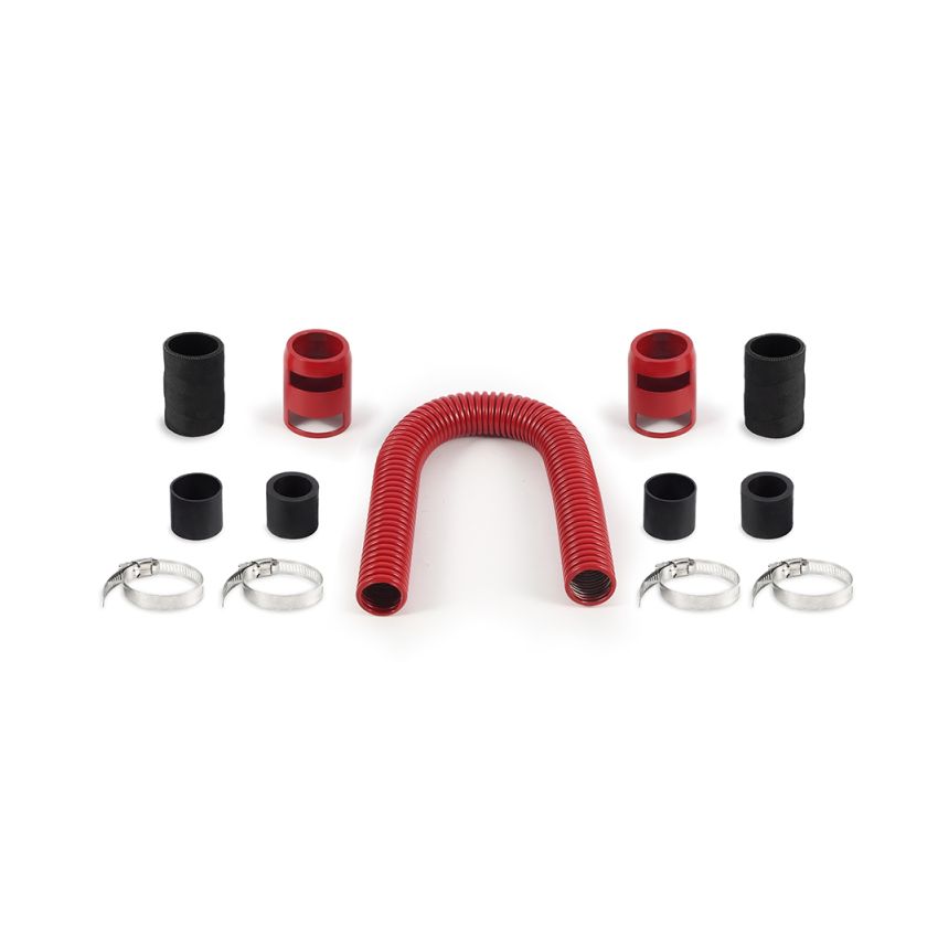 Mishimoto 24in Flexible Radiator Hose Kit Red