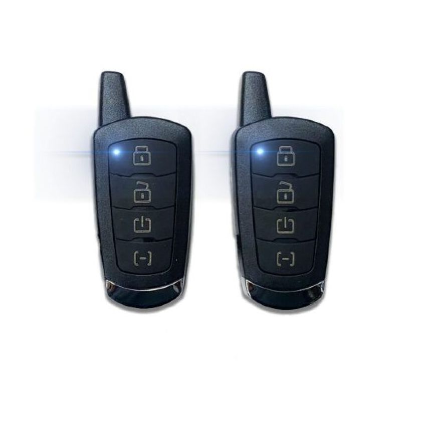 Kleinn Air Horns RFKIT2W Kleinn (2) 4-Button 2-Way Remotes Antenna  3000 ft Range