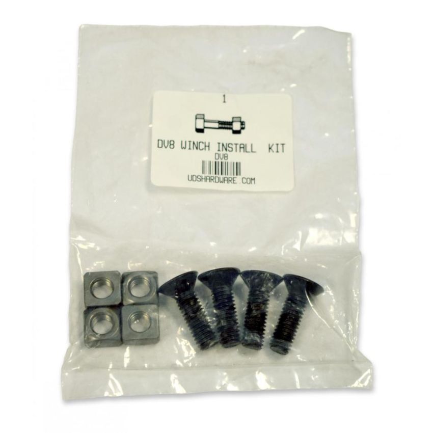 DV8 Offroad WMK12K Winch Mounting Kit for DV8 12K Winches Used w/ Winch Plates