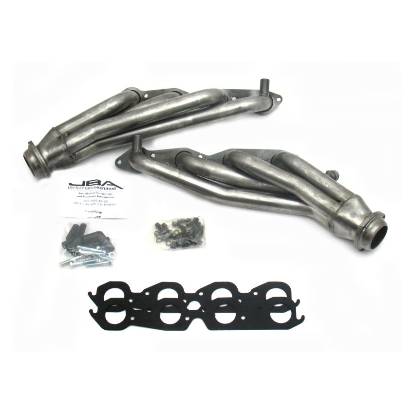 JBA 96-00 GM Truck 7.4L Voretc w/EGR & A.I.R. 1-3/4in Primary Raw 409SS Cat4Ward Header