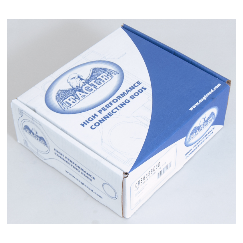 EAGLE EAGCRS6358C3D BBM 4340 Forged H-Beam Rods 6.358