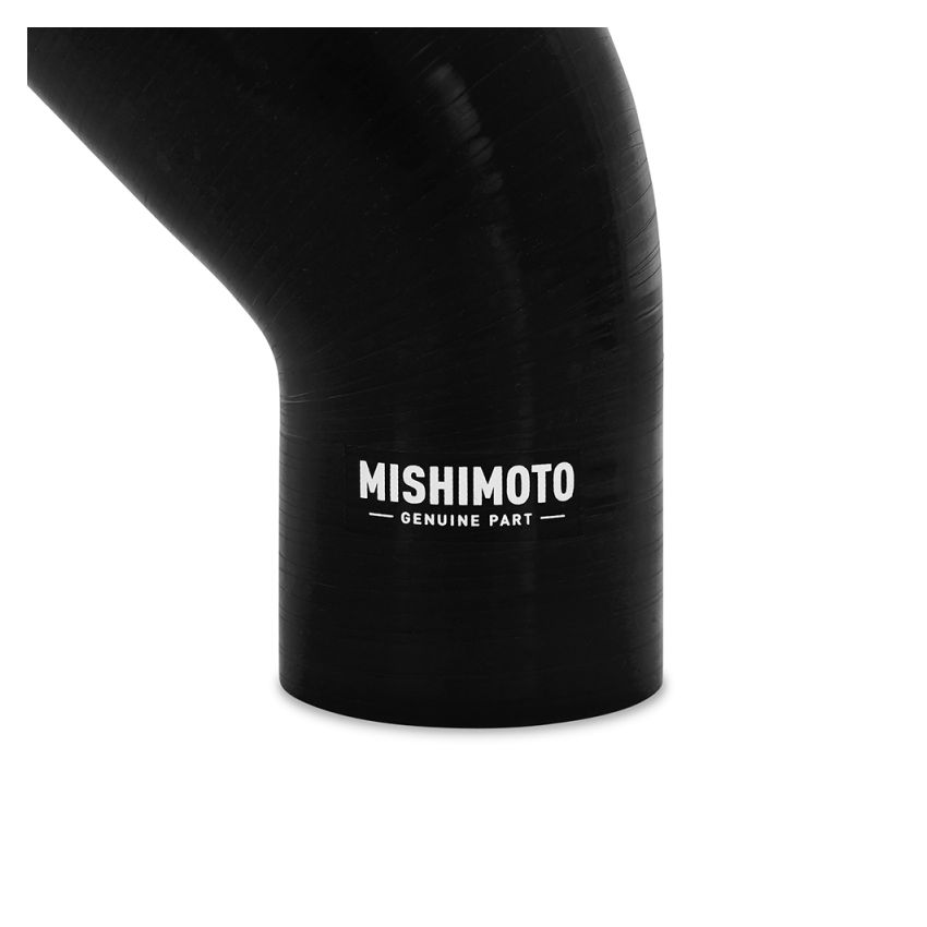 Mishimoto Silicone Reducer Coupler 45 Degree 2.25in to 3in - Black