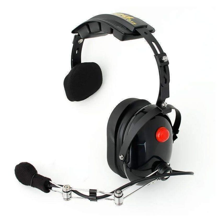Rugged Radios H15-BLK H15 Single Side Headset for 2-Way Radios - Black
