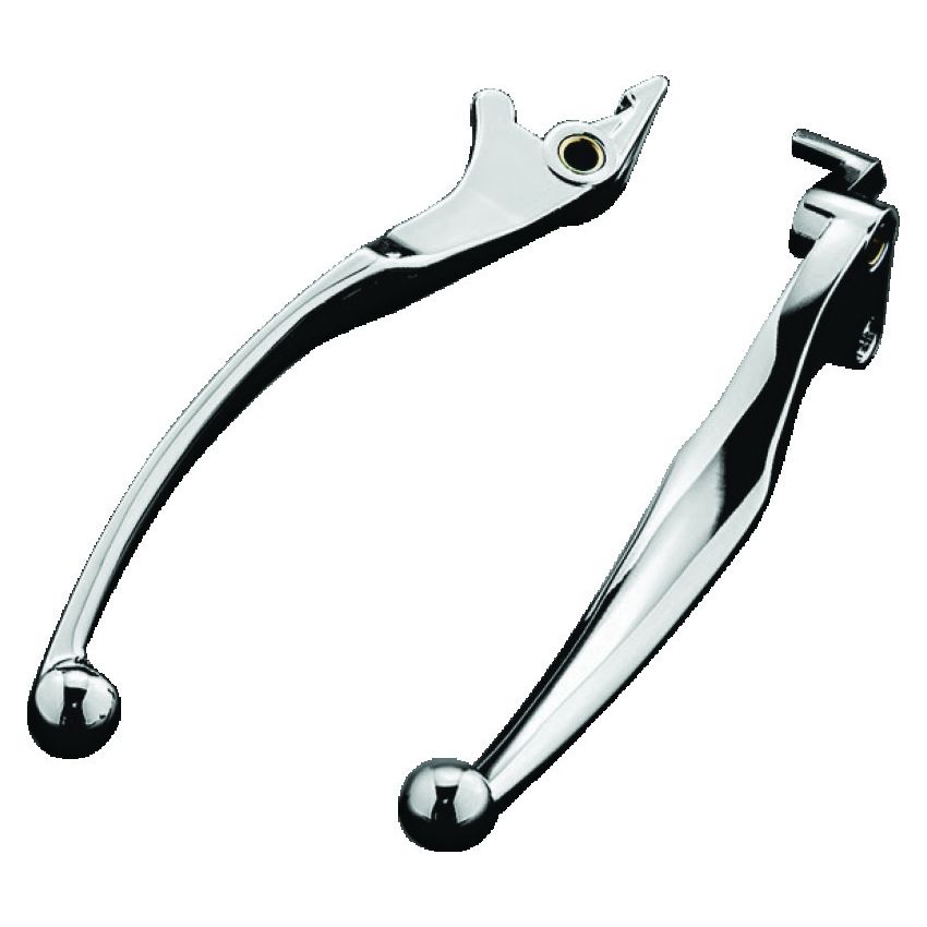 Kuryakyn 7429 Wide Style Clutch & Brake Lever For Honda Chrome